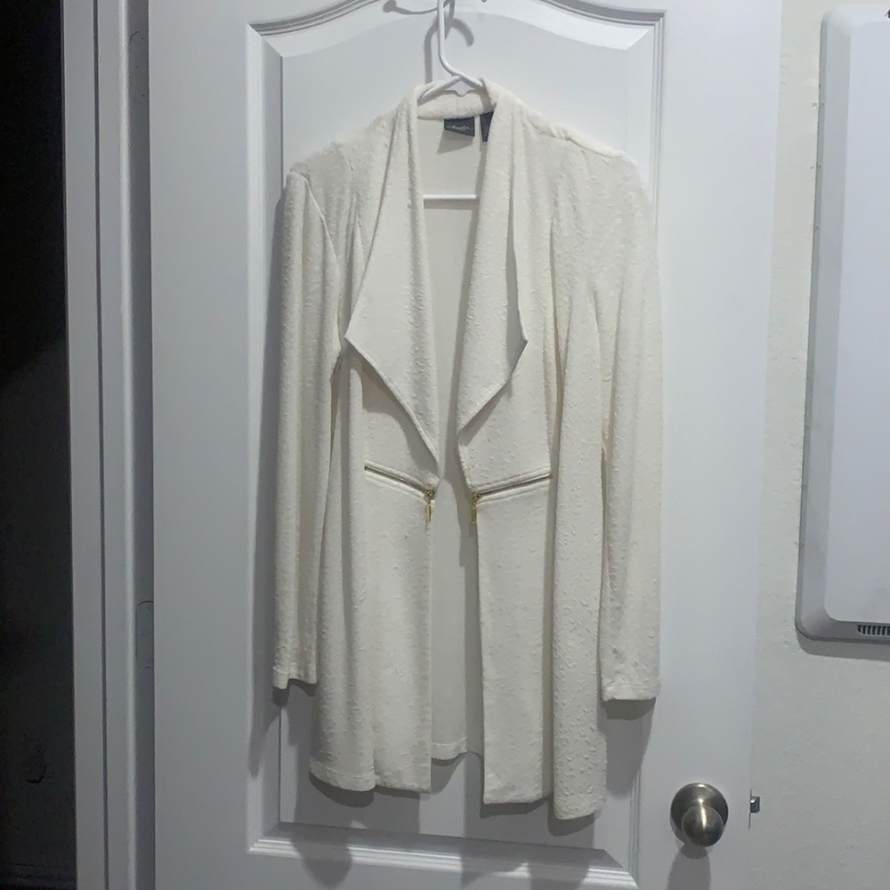 White blazer